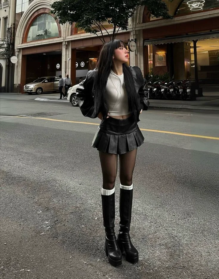 black boots outfits ideas