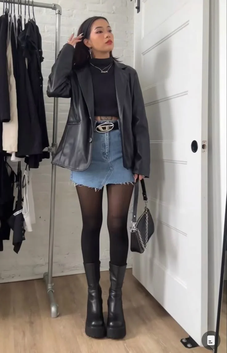 black boots outfits ideas