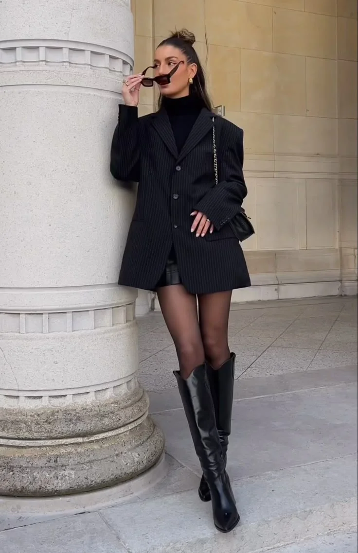 black boots outfits ideas