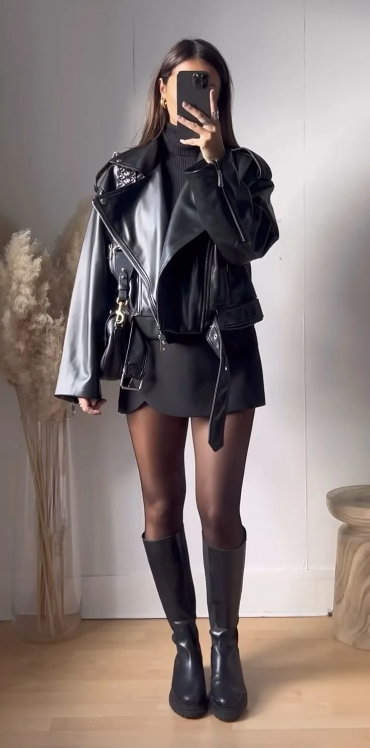 black boots outfits ideas