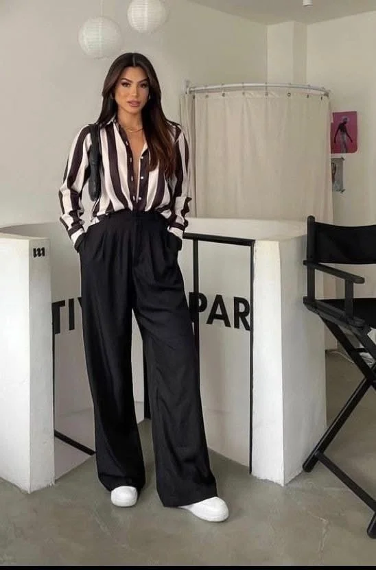 black pant outfit ideas