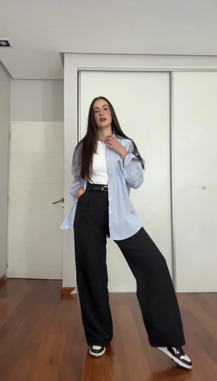 black pant outfit ideas