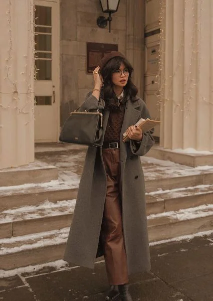 dark academia outfit