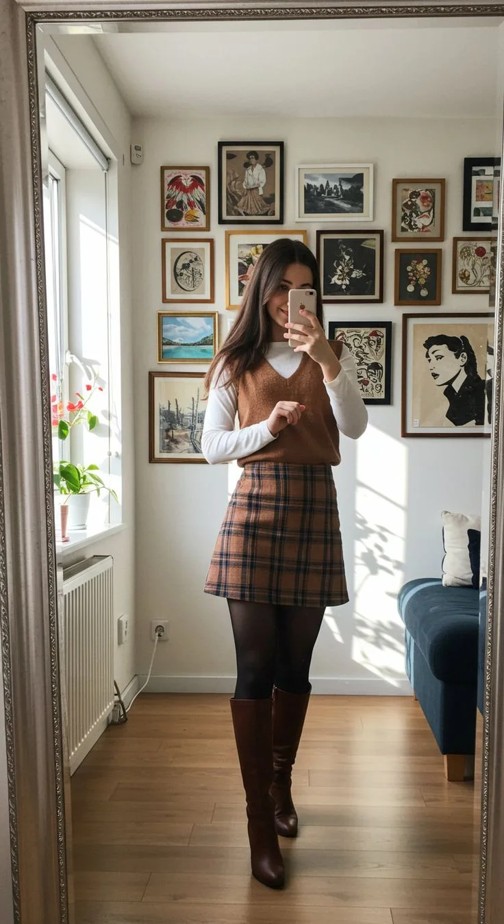 dark academia outfit