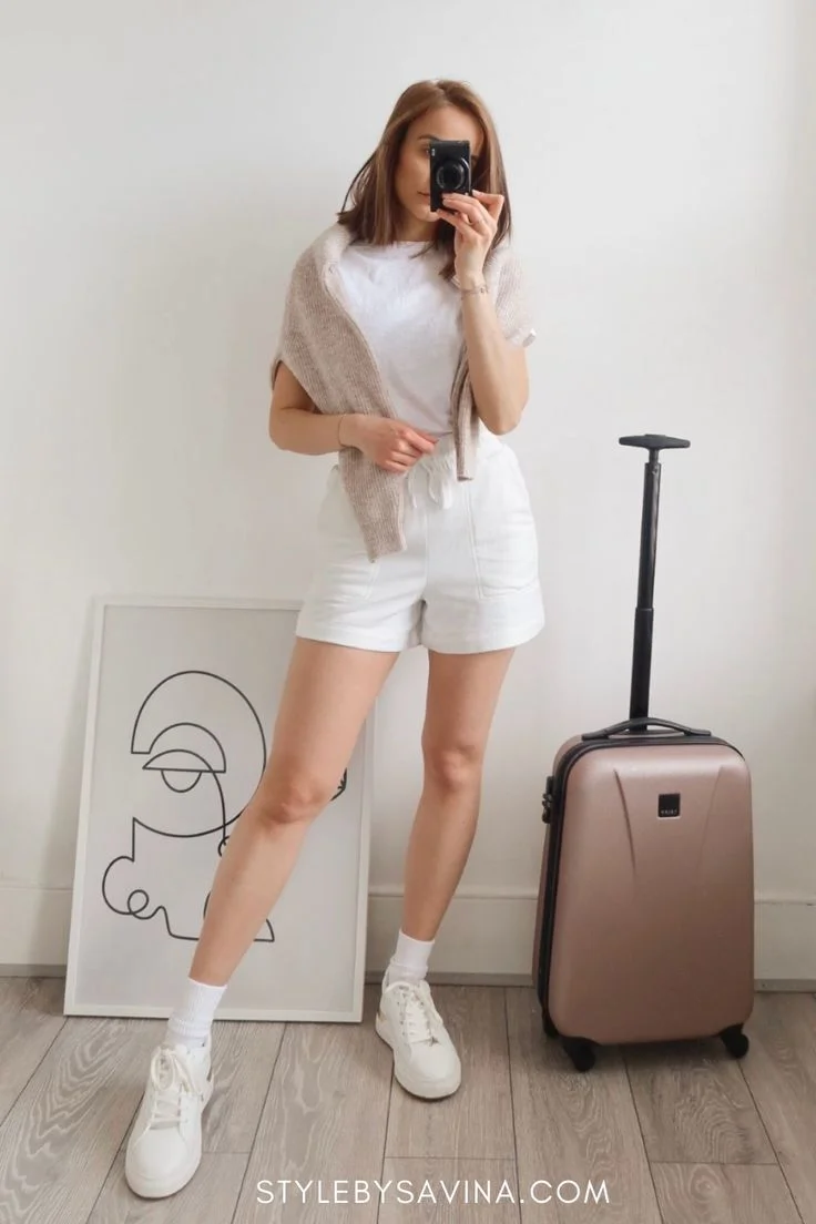 airport outfit summer