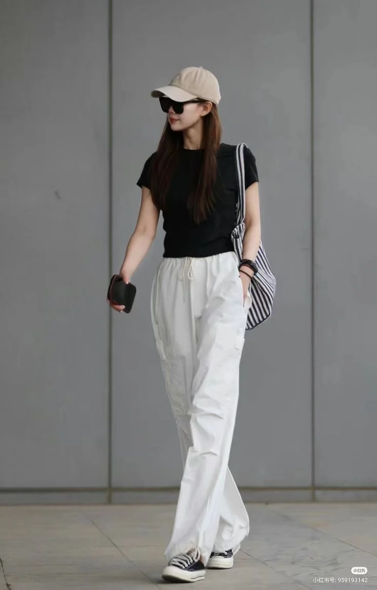 airport outfit summer