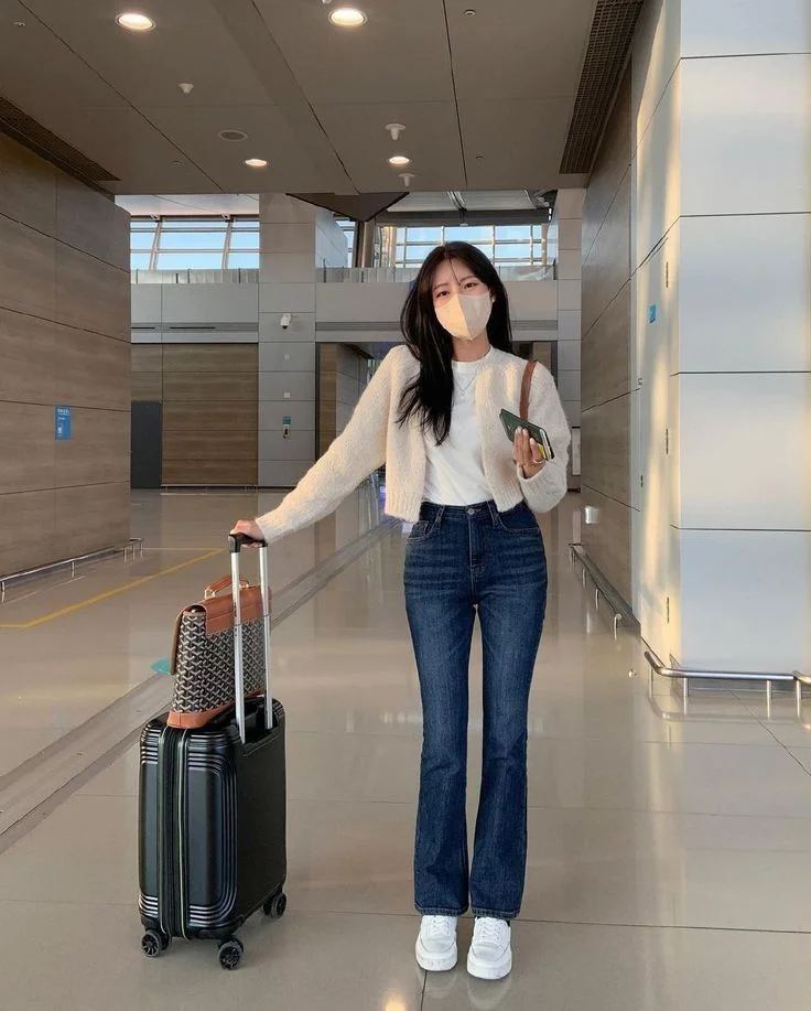 airport outfit summer