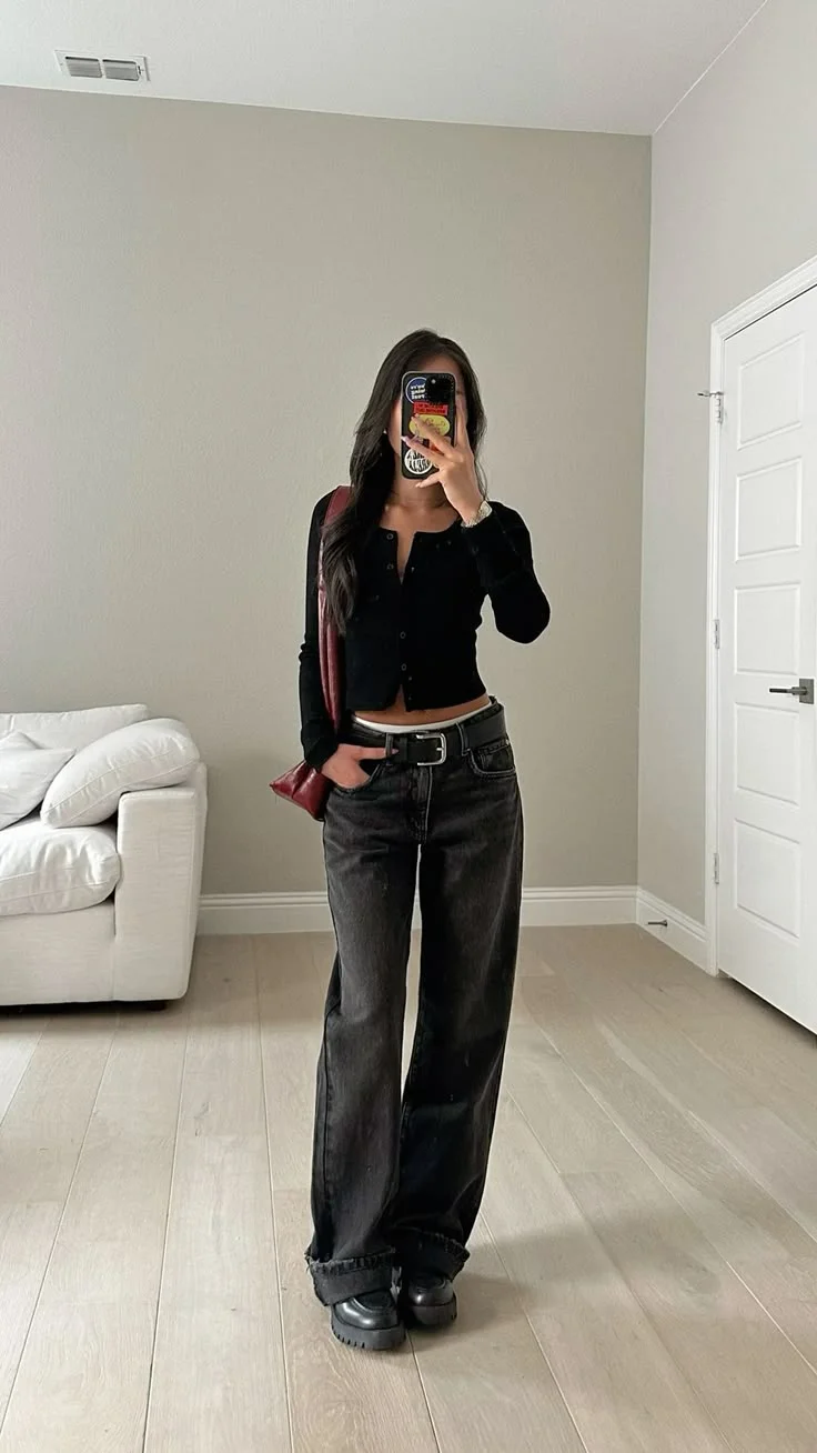 baggy jeans outfit