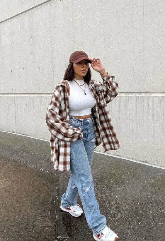 baggy jeans outfit