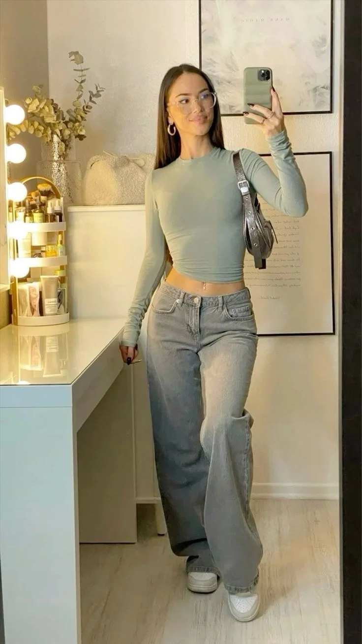 baggy jeans outfit