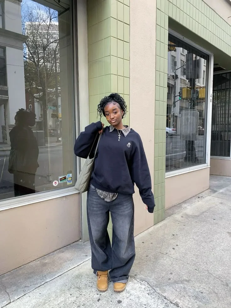 baggy jeans outfit