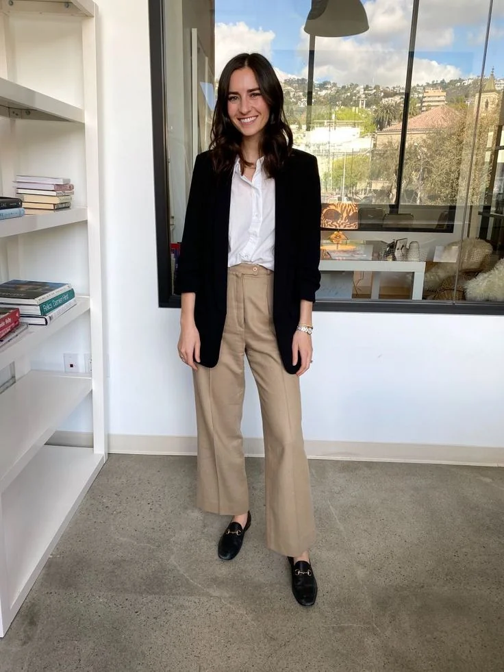 black blazer outfit