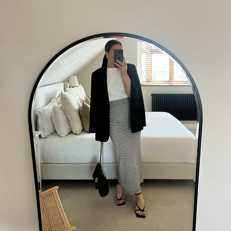black blazer outfit