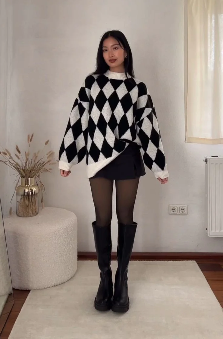 black-boots-outfits-ideas