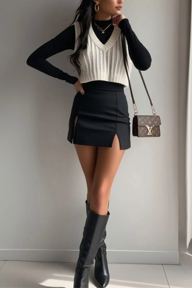 black-boots-outfits-ideas