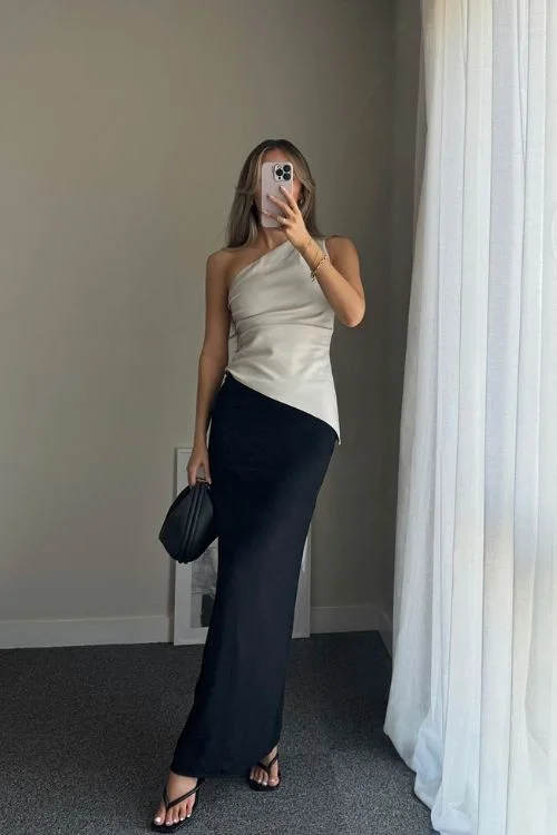 black-satin-skirt-outfit