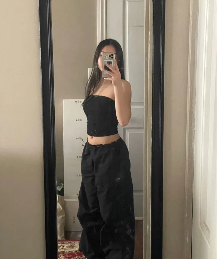 Black tube top