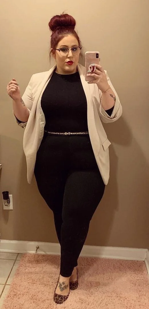 business casual outfits plus size