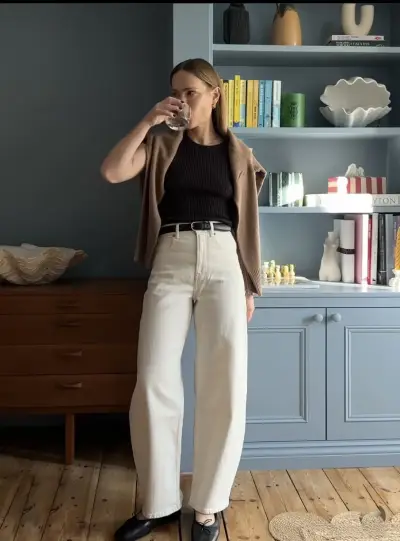 Cream Pants Outfit Ideas That Are So Chic, You’ll Want to Wear Them All Year Long