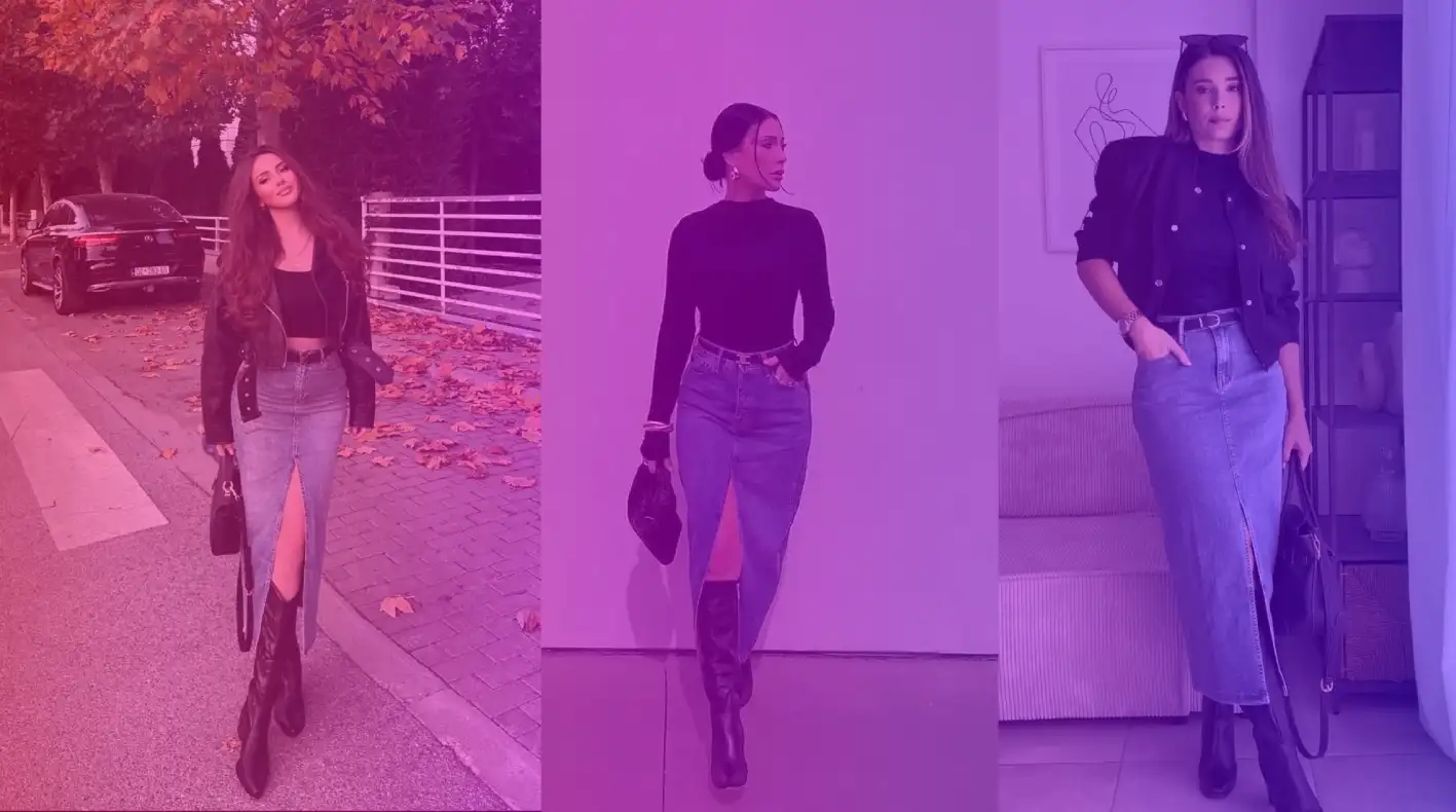 Trendy Denim Skirt Outfit Ideas You’ll Want to Wear on Repeat