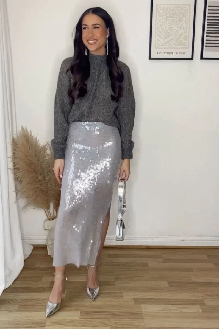 fall dinner date outfit
