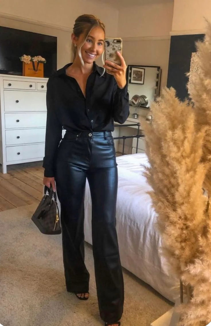 fall dinner date outfit