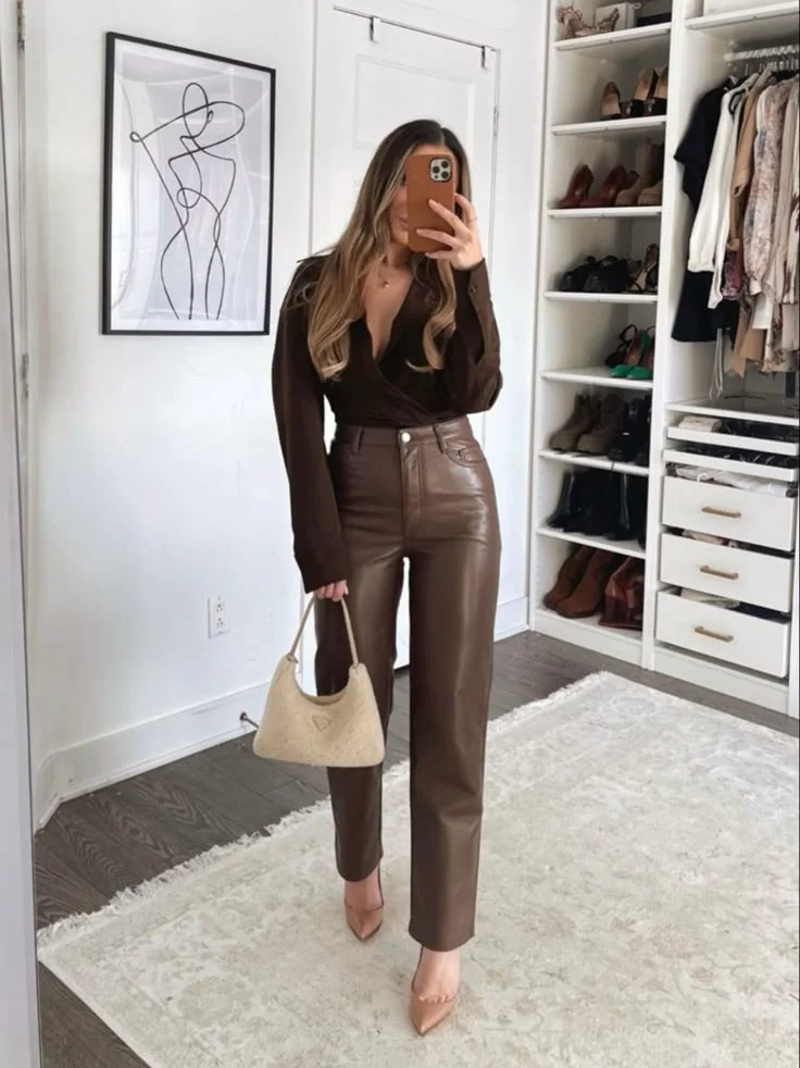 fall dinner date outfit