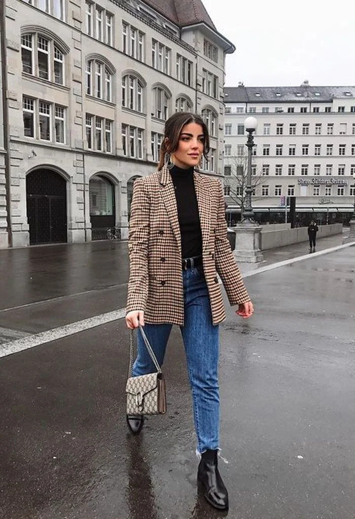 fall dinner date outfit