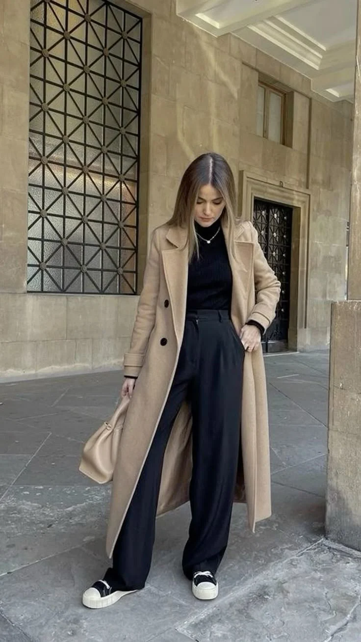 fall dinner date outfit