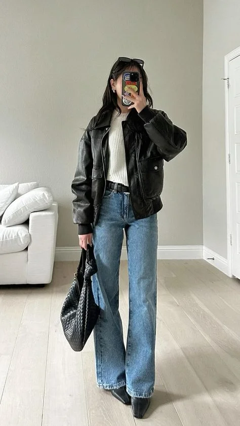fall dinner date outfit