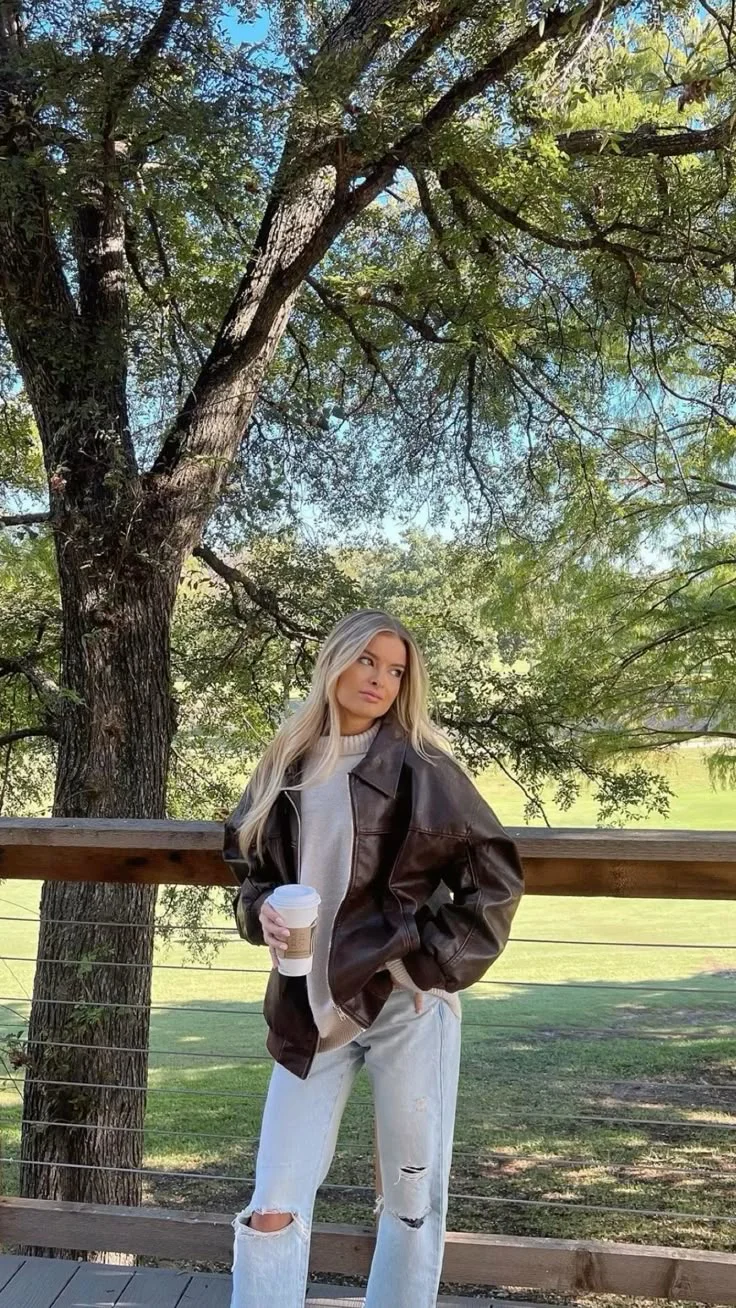 fall dinner date outfit