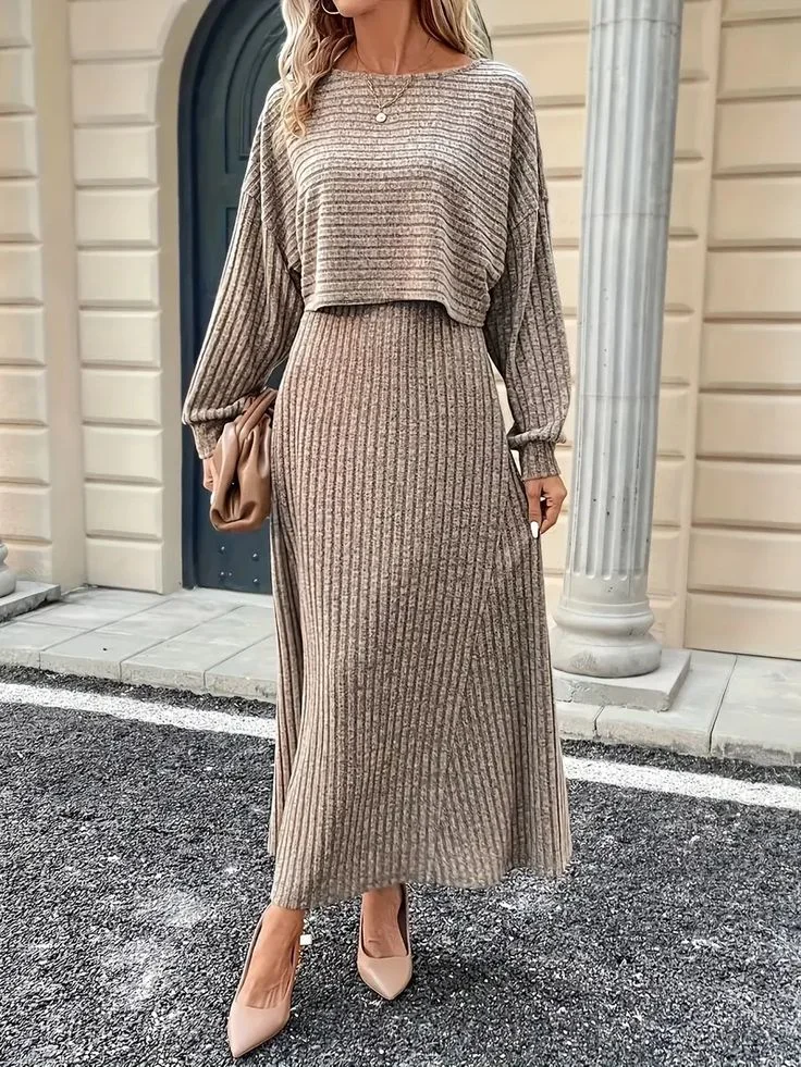 fall dinner date outfit