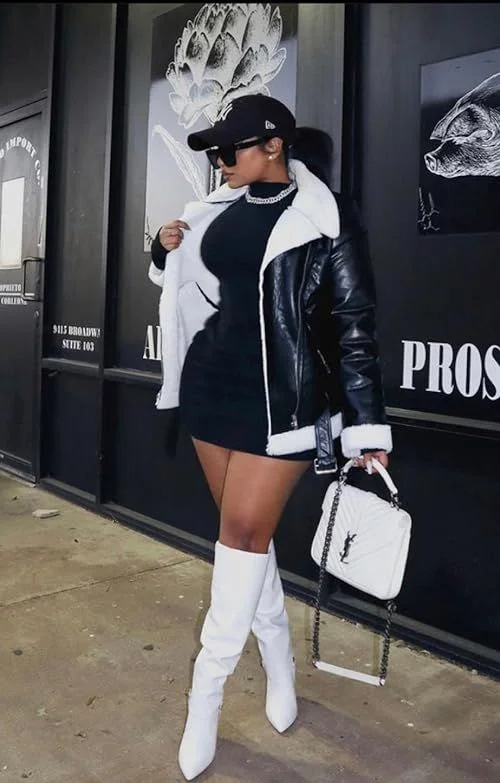 knee high boots outfit