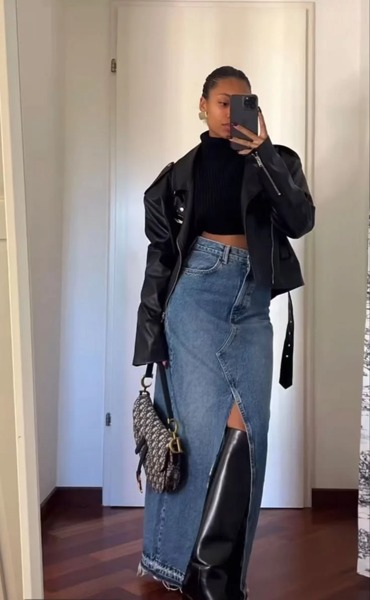 knee high boots outfit