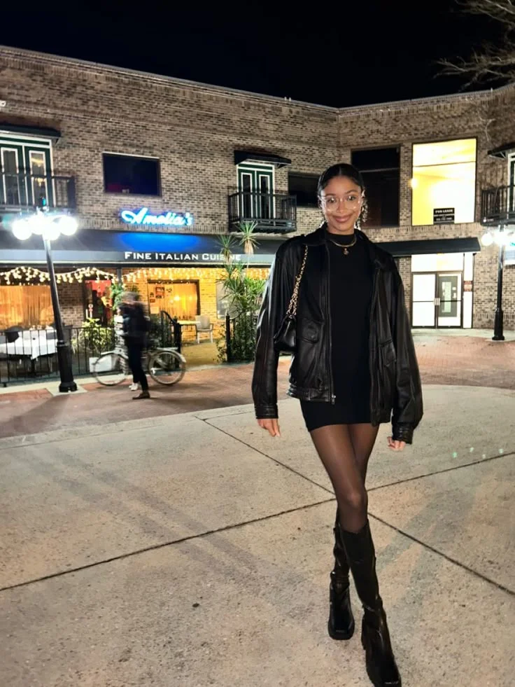knee high boots outfit