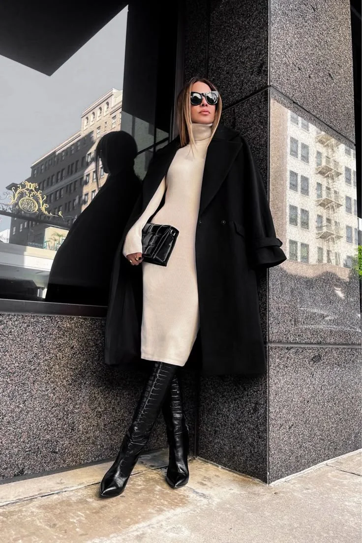 knee high boots outfit