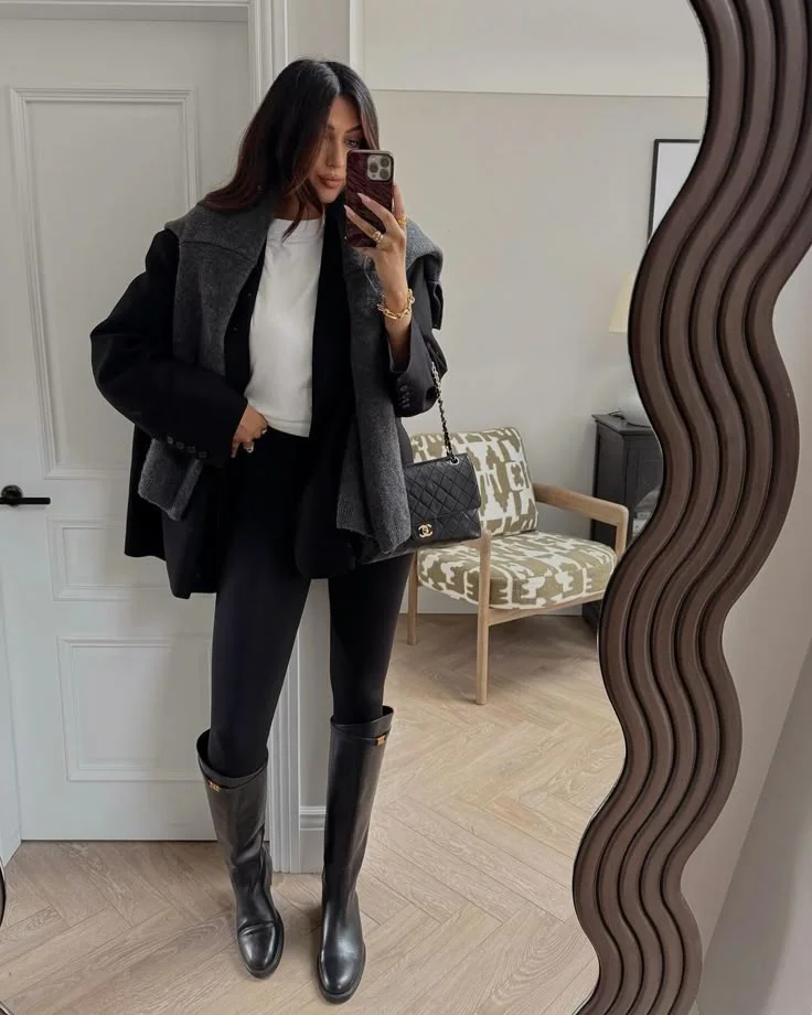 knee high boots outfit