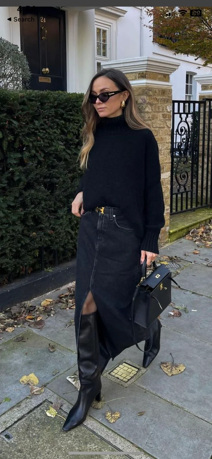 knee high boots outfit