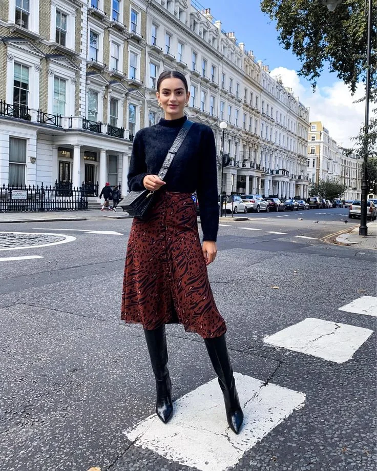 knee high boots outfit