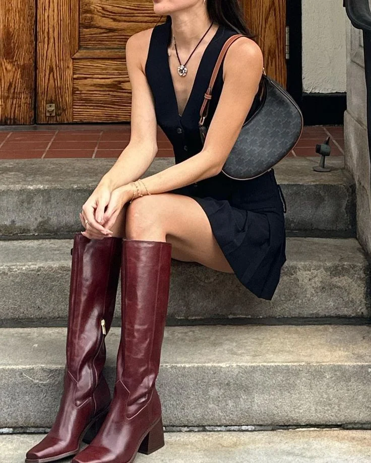 knee high boots outfit