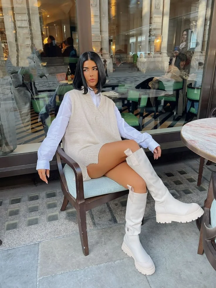 knee high boots outfit