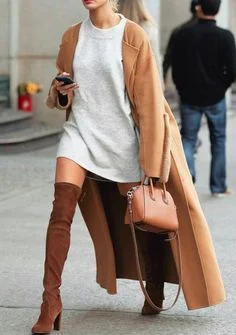 knee high boots outfit