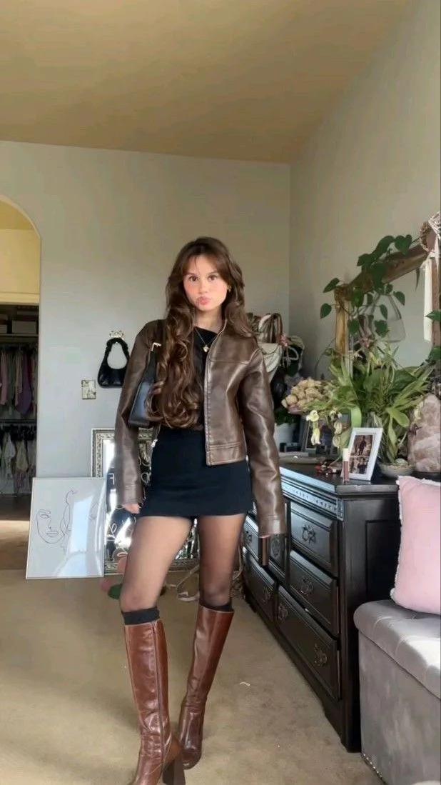 knee high boots outfit