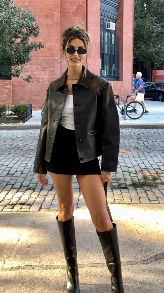 knee high boots outfit