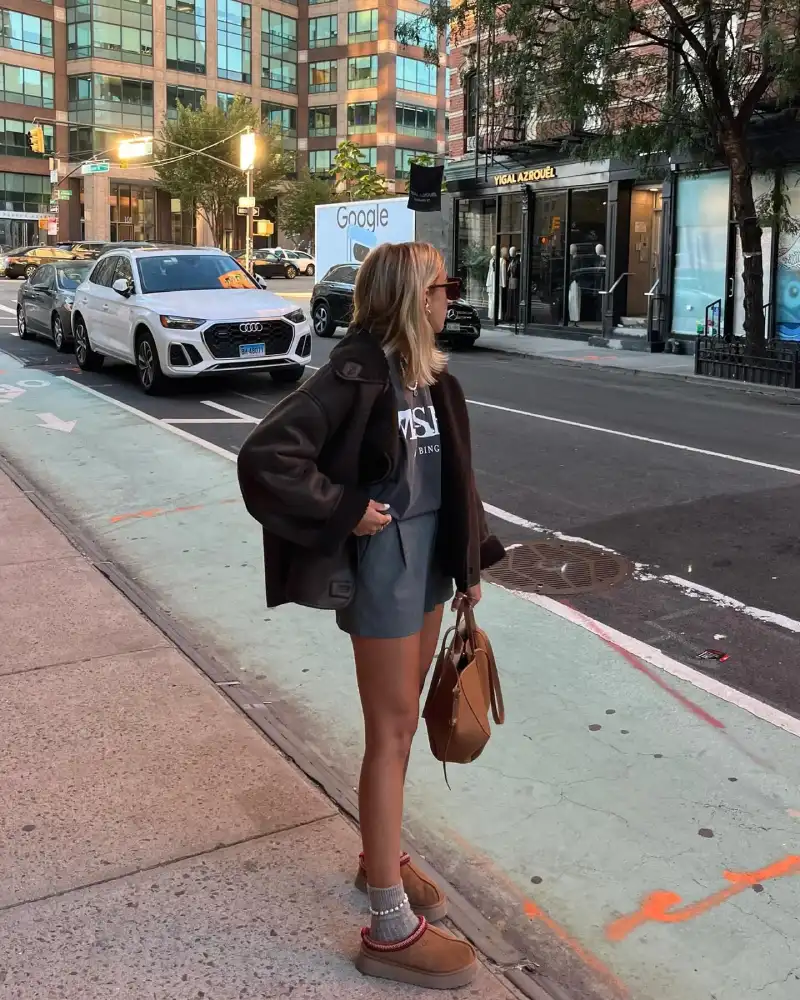 leather jacket outfit