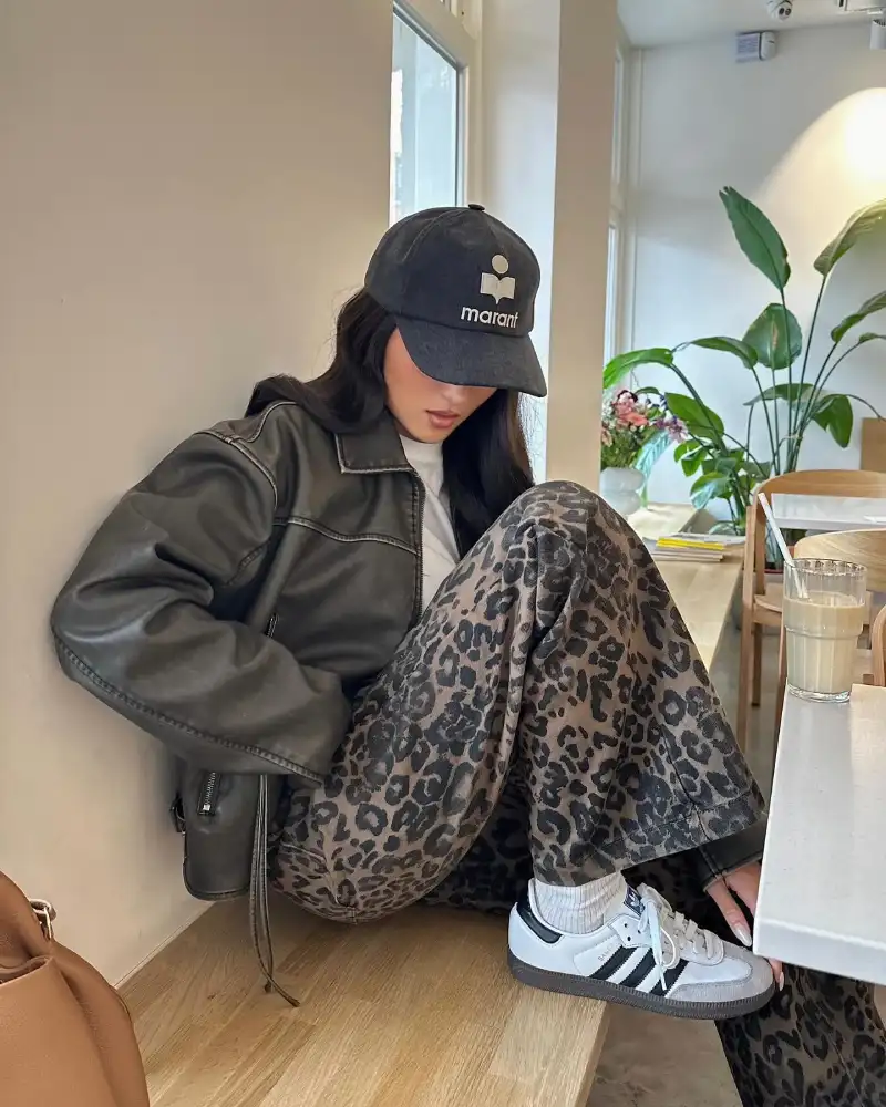 leather jacket outfit