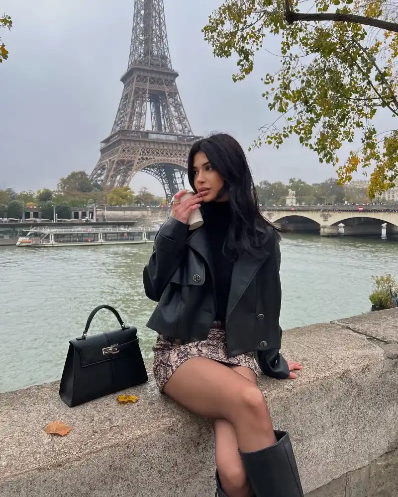 leather jacket outfit