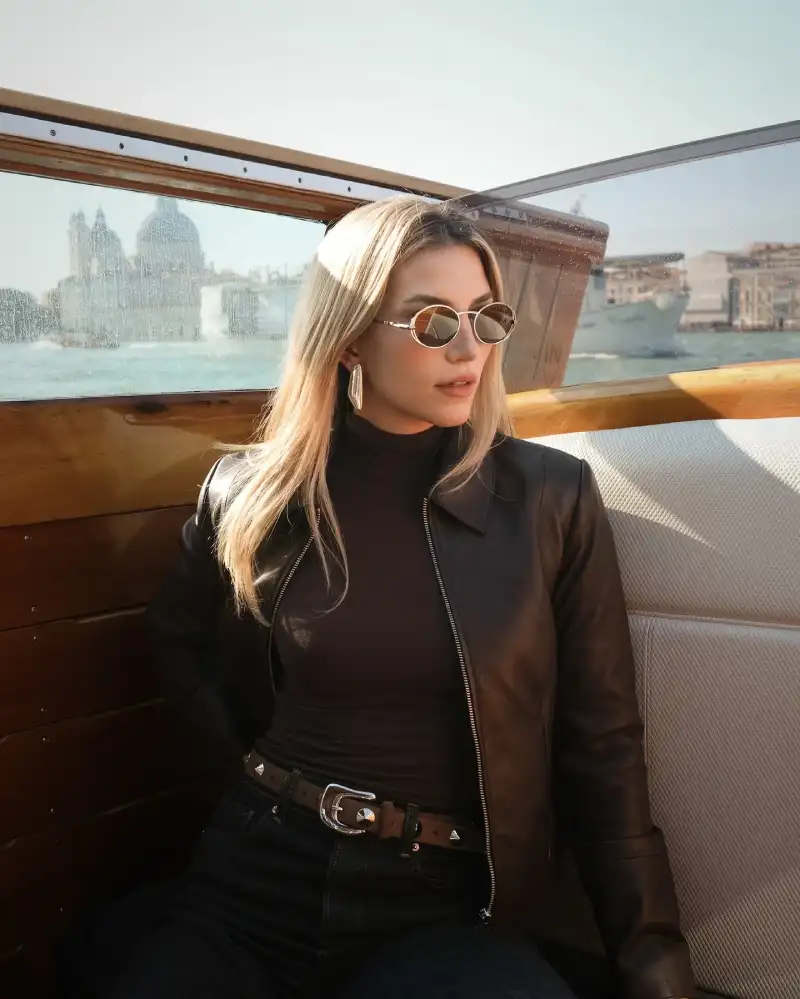leather jacket outfit