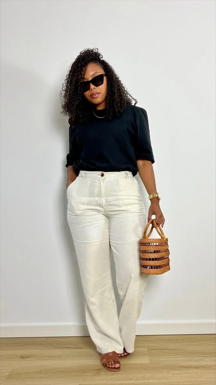 Linen Pants Outfit