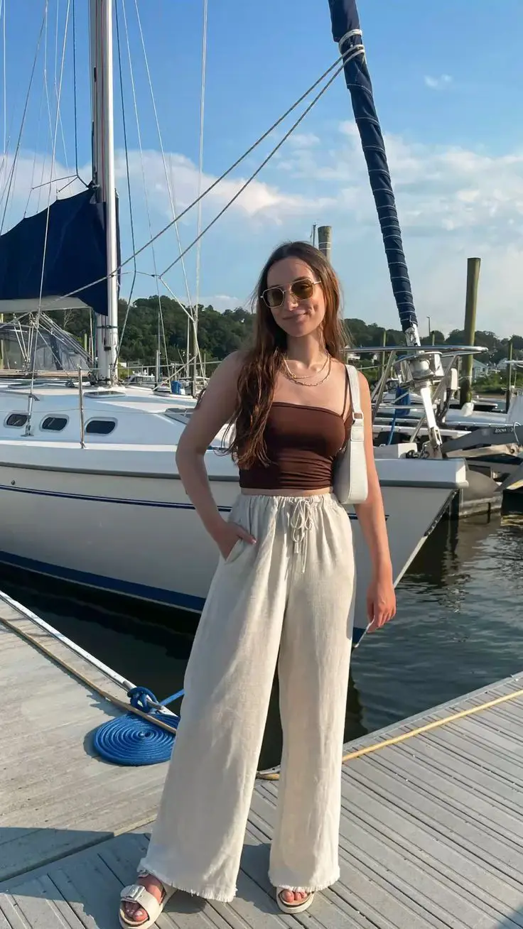 Linen Pants Outfit